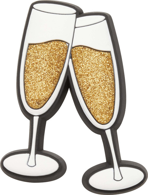 Crocs Jibbitz Drink Shoe Charms | Jibbitz for Crocs, Champagne, Small Crocs Jibbitz Drink Shoe Charms | Jibbitz for Crocs, Champagne, Small