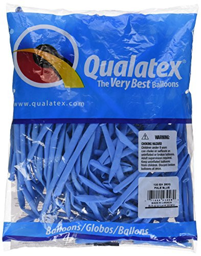 Qualatex Latex Balloons 43948 Pale Blue, 260Q