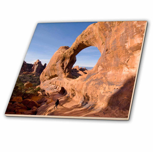 3dRose ct_94770_3 Double O Arch, Devils Garden, Arches NP, Moab, Utah-US45 HGA0192-Howie Garber-Ceramic Tile, 8-Inch 3dRose ct_94770_3 Double O Arch, Devils Garden, Arches NP, Moab, Utah-US45 HGA0192-Howie Garber-Ceramic Tile, 8-Inch