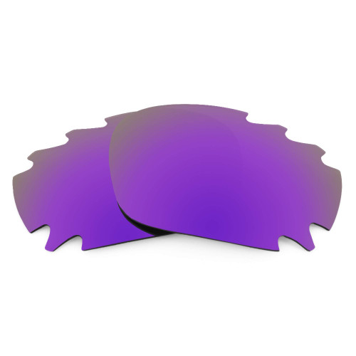 Revant Replacement Lenses Compatible With Oakley Racing Jacket Vented (Low Bridge Fit), Non-Polarized, Plasma Purple MirrorShield