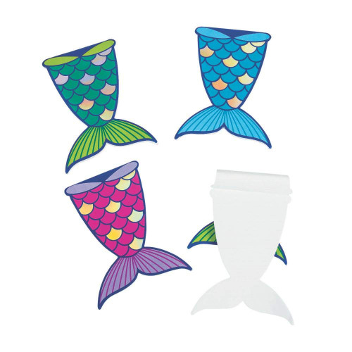 Fun Express MERMAID TAIL NOTEPAD - Stationery - 24 Pieces