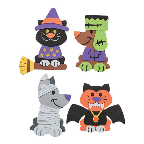 Halloween Pet Magnet Craft Kit - Crafts for Kids and Fun Home Activities
