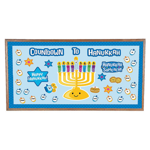 Fun Express Countdown to Hanukkah Bb Set - 90 Pieces - Educational and Learning Activities for Kids