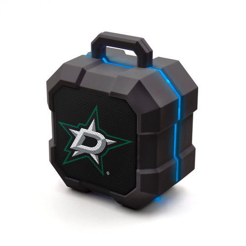 SOAR NHL ShockBox LED Wireless Bluetooth Speaker, Dallas Stars
