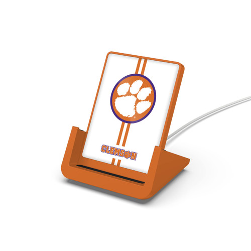 SOAR NCAA Wireless Charging Stand V.4, Clemson Tigers
