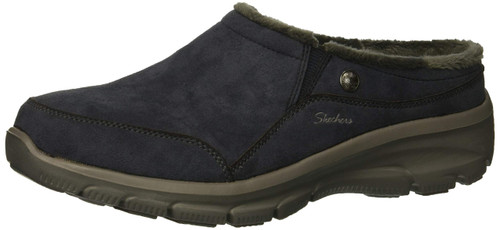 Skechers Women's Easy Going-Latte Mule, Navy, 7.5 M US