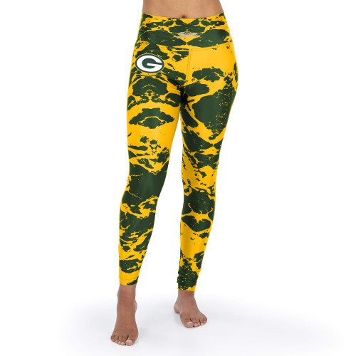 Officially Licensed Zubaz Women's NFL NFL Women's Lava Legging, Green Bay Packers, Size Medium Officially Licensed Zubaz Women's NFL NFL Women's Lava Legging, Green Bay Packers, Size Medium