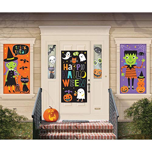Halloween Friends Mega Value Pack Scene Setters Wall Decorating Kit