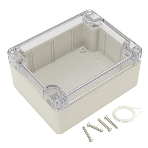 4.53"x3.54"x2.16"(115mmx90mmx55mm) ABS Junction Box Electric Project Enclosure Clear