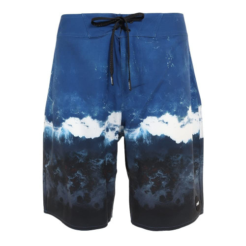 Oakley Men's Standard Whitewash 20" Boardshort, Poseidon Wave