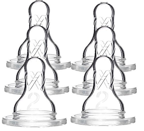 Dr. Browns 2 Natural Flow Level 2 Standard Nipple - 6 Count