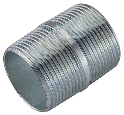 Halex 64315 CONDUIT NIPPLES-GALV STEEL 1-1/2" Silver