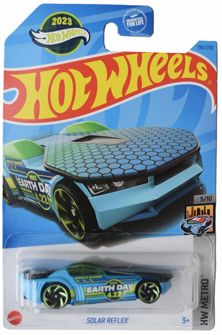 Hot Wheels Solar Reflex, HW Metro 5/10 [Blue] 136/250