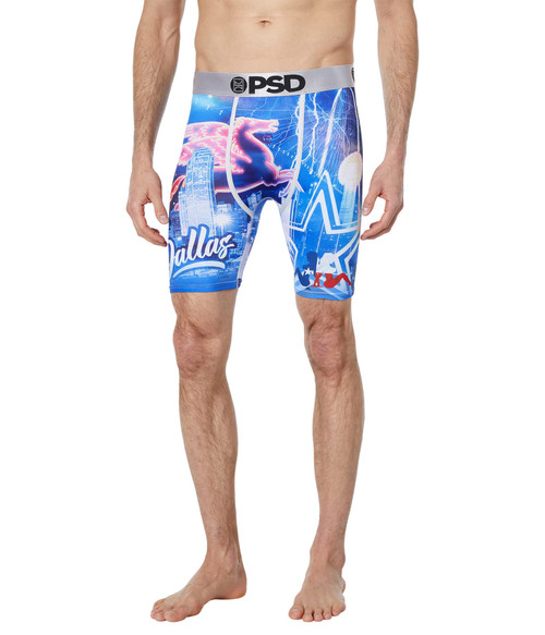 PSD Men's Stars At Night Boxer Briefs, Blue, XXL