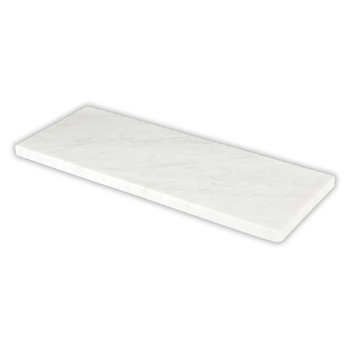 Santa Barbara Design Studio Table Sugar Marble Serving Board, Large, White Santa Barbara Design Studio Table Sugar Marble Serving Board, Large, White