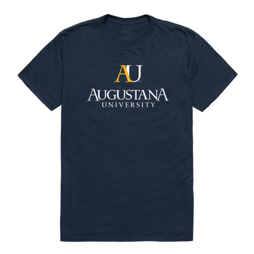 Augustana University Vikings Institutional Tee T-Shirt - Navy, Medium