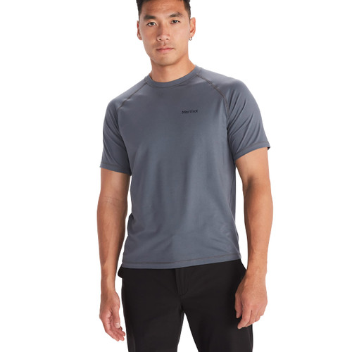 MARMOT Men's Windridge Short Sleeve, Steel Onyx, Large