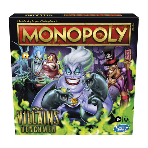 Monopoly: Disney Villains Henchmen Edition Board Game for Kids Ages 8 and Up (Amazon Exclusive) Monopoly: Disney Villains Henchmen Edition Board Game for Kids Ages 8 and Up (Amazon Exclusive)