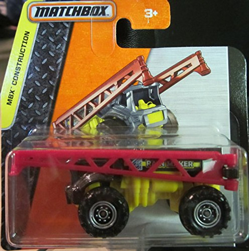 Matchbox 2016 MBX Explorers Rain Maker 42/120, Yellow and Red (Short Card)