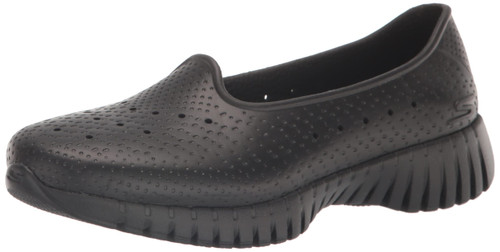 Skechers Women's Foamies GOWalk Smart-Sleek N Style Loafer, Black, 5