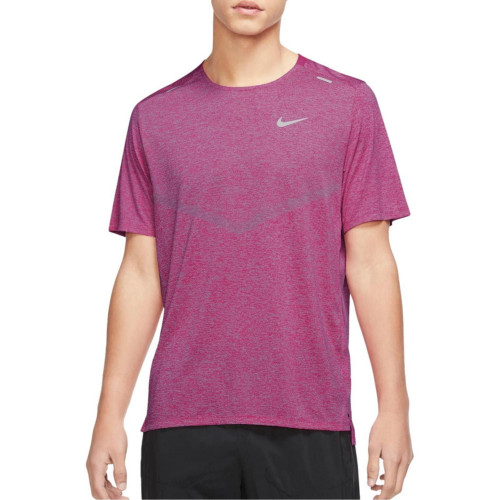 Nike Dri-FIT Rise 365 Men's Short-Sleeve Running Top (Active Pink, X-Large, XL) Nike Dri-FIT Rise 365 Men's Short-Sleeve Running Top (Active Pink, X-Large, XL)
