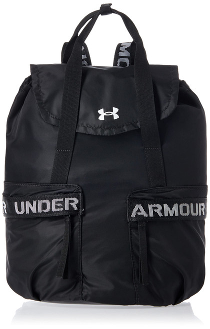 Under Armour womens Favorite Backpack , Black (001)/White , One Size Fits Most