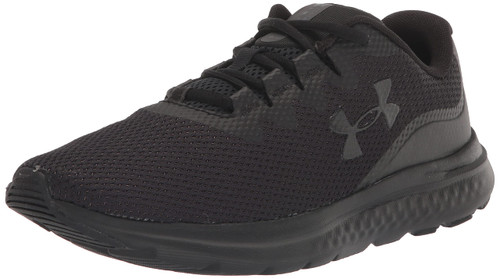 Under Armour Men's Charged Impulse 3 Running Shoe, (003) Black/Black/Black, 7