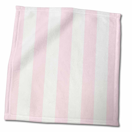 3dRose - InspirationzStore Stripe Patterns - Pink and White Stripes Pattern - Girly Vertical Striped Stripy Stripey Retro Traditional Classic - Towels (twl-161548-3) 15" x 22"