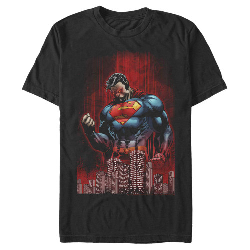 DC Comics Superman Return of Krypton Basic Solid Tee Black