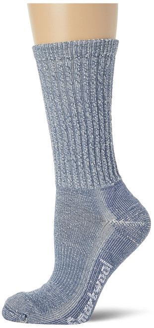 Smartwool Women's Hike Classic Edition Light Cushion Crew Socks, Mist Blue, Small