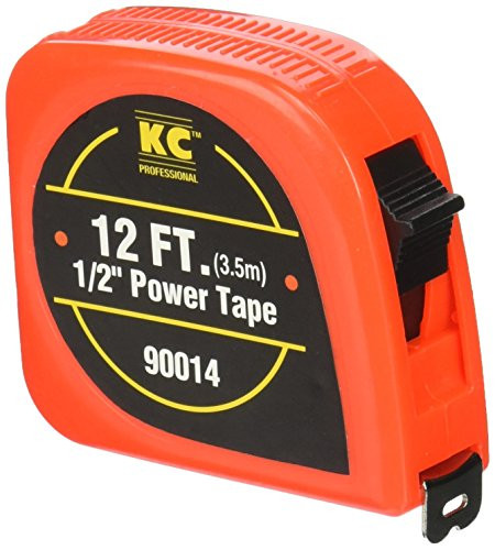KC Professional 90014 Power Tape, Neon Orange, 12"