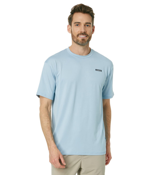 Quiksilver Omni Session Short Sleeve Surf Tee Celestial Blue LG