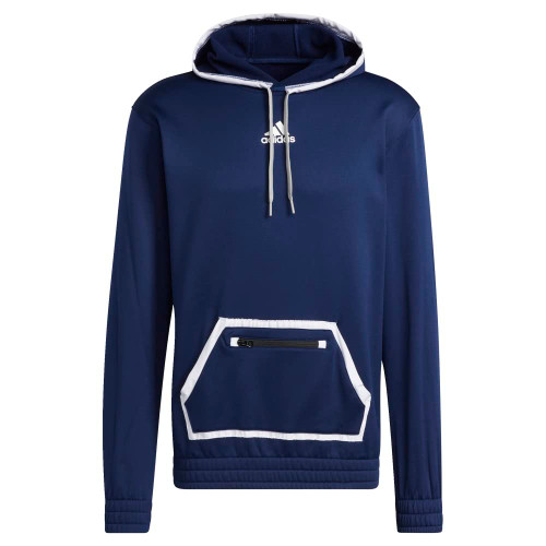 adidas Team Issue Pullover Hoodie Men's, Blue, Size S