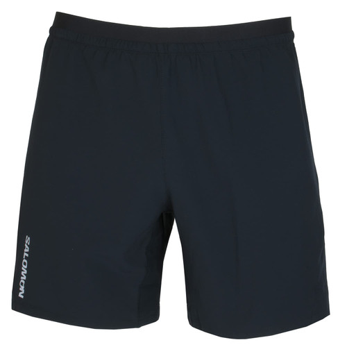 Salomon Men's Standard Cross 7'' Shorts NO L M, Deep Black, S
