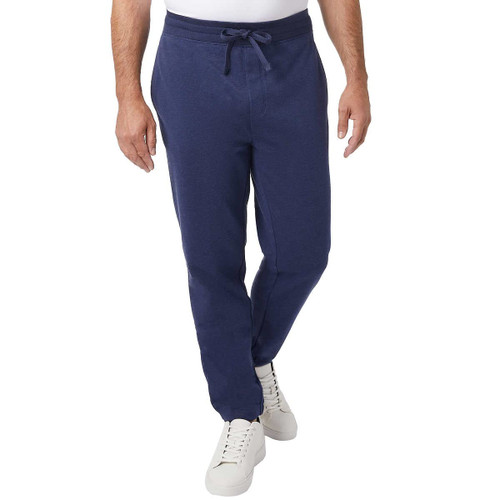 32 Degrees Heat Men's French Terry Jogger Pant (as1, Alpha, l, Regular, Regular, Blue, Large)