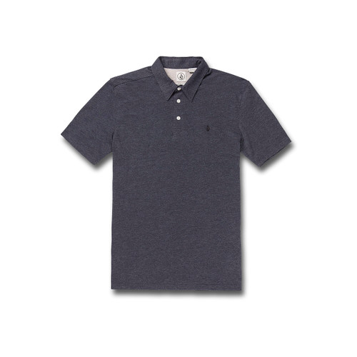Volcom Men's Regular Banger Polo Shirt, Navy Paint, Medium