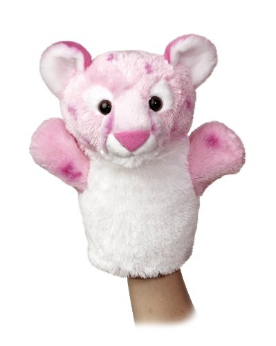 Aurora World Cheetah Plush Sleeve Puppet, 10"