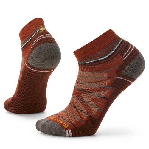 Smartwool Men's Performance Hike Light Cushion Pattern Ankle Sock Picante, L