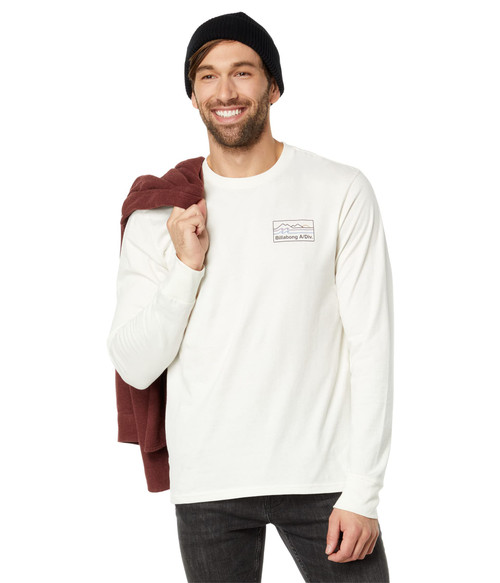 Billabong Range Long Sleeve Tee Off-White MD