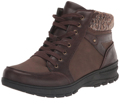 Easy Street Women's Glover, Brown, 6