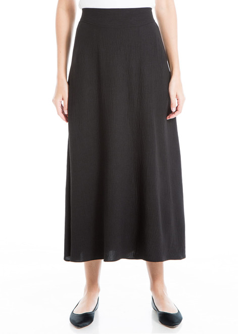 Max Studio Women's Maxi Skirt with Pockets, Black