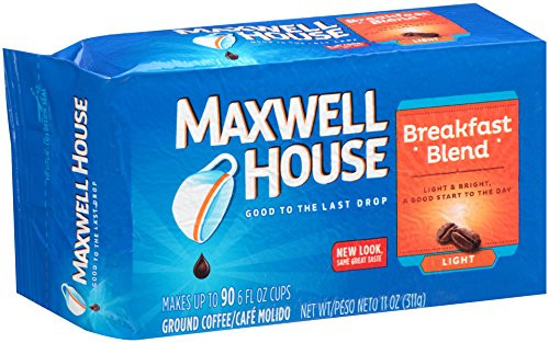Maxwell House Breakfast Blend Vac Bag, 11 oz