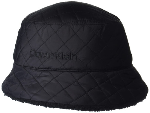 Calvin Klein Women's Soft Bucket Basic Everyday Essential Accessories Hat, Black, ONE Size