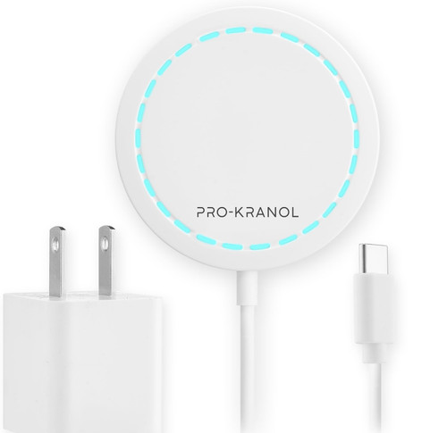 Magnetic Wireless Charger Pad with USB-C for iPhone 15, 15 Pro, 15 Pro Max / 14, 14 Pro, 14 Plus, 14 Pro Max/iPhone 13, 13 Mini, 13 Pro, 13 Pro Max/iPhone 12, 12 Mini, 12 Pro, 12 Pro Max