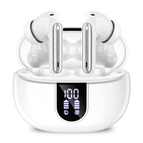 Wireless Earbuds, Bluetooth 5.3 Headphones 40Hrs Playtime Deep Bass Stereo in-Ear Earbud, LED Power Display, Call Noise Canceling Headphones with Mic, IP7 Waterproof Earphones for iPhone Android Wireless Earbuds, Bluetooth 5.3 Headphones 40Hrs Playtime Deep Bass Stereo in-Ear Earbud, LED Power Display, Call Noise Canceling Headphones with Mic, IP7 Waterproof Earphones for iPhone Android