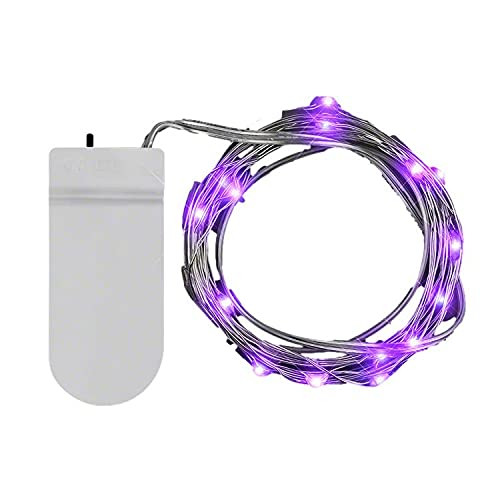 blinkee LED 80 Inch Length Wire String Lights Purple | Indoor or Outdoor Usage |