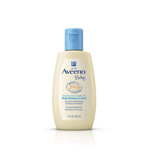 Aveeno Baby Daily Moisture Lotion, 1 Fluid Ounce