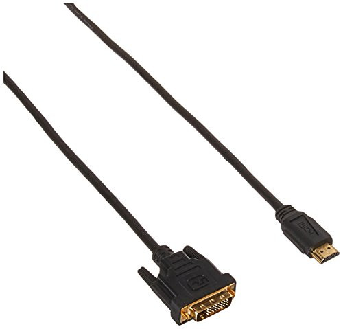 Nippon Labs HDMIDVI-6BK 6-Feet HDMI to DVI Cable with Gold Plated Connector, Black Nippon Labs HDMIDVI-6BK 6-Feet HDMI to DVI Cable with Gold Plated Connector, Black