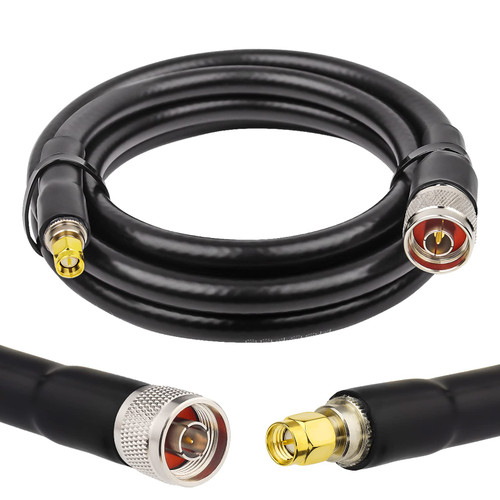 XRDS -RF KMR400 SMA to N Cable 6ft, N-Male to SMA-Male Connector Low Loss Extension Cable 50 Ohm SMA Cable for 3G/4G/5G/LTE/ADS-B/Ham/GPS/WiFi/RF Radio to Antenna Use XRDS -RF KMR400 SMA to N Cable 6ft, N-Male to SMA-Male Connector Low Loss Extension Cable 50 Ohm SMA Cable for 3G/4G/5G/LTE/ADS-B/Ham/GPS/WiFi/RF Radio to Antenna Use