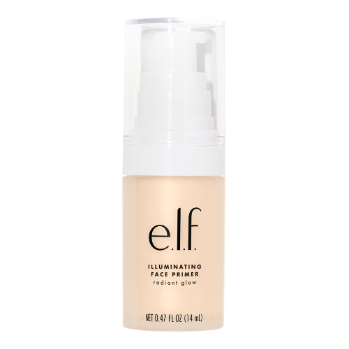 e.l.f. Illuminating Face Primer, Silky Face Makeup Primer For Long-Lasting Makeup & Luminous Glow, Fills In Fine Lines, Vegan & Cruelty-free